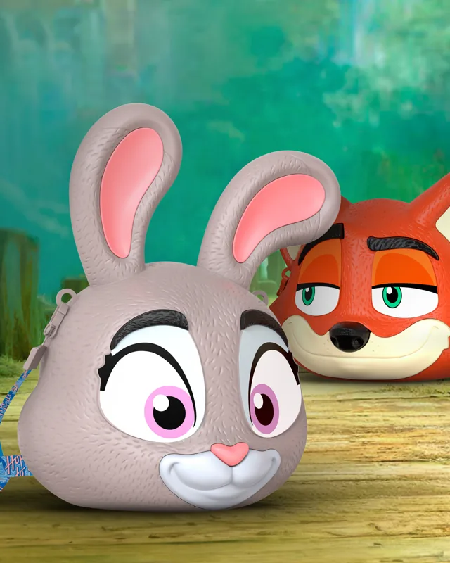 Baldes de pipoca da Judy e do Nick, de Zootopia 2